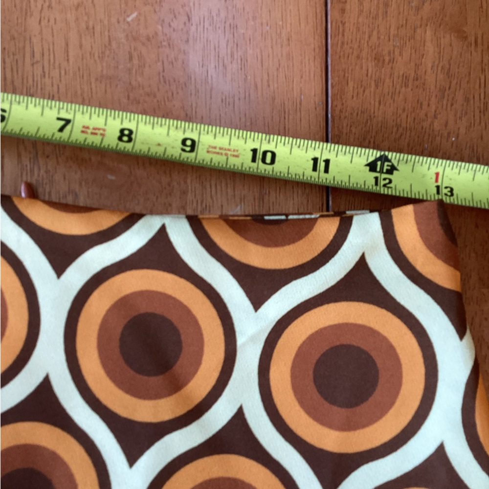 Cider LET'S GROOVE RETRO PATTERNED BUTTON UP BLOU… - image 8